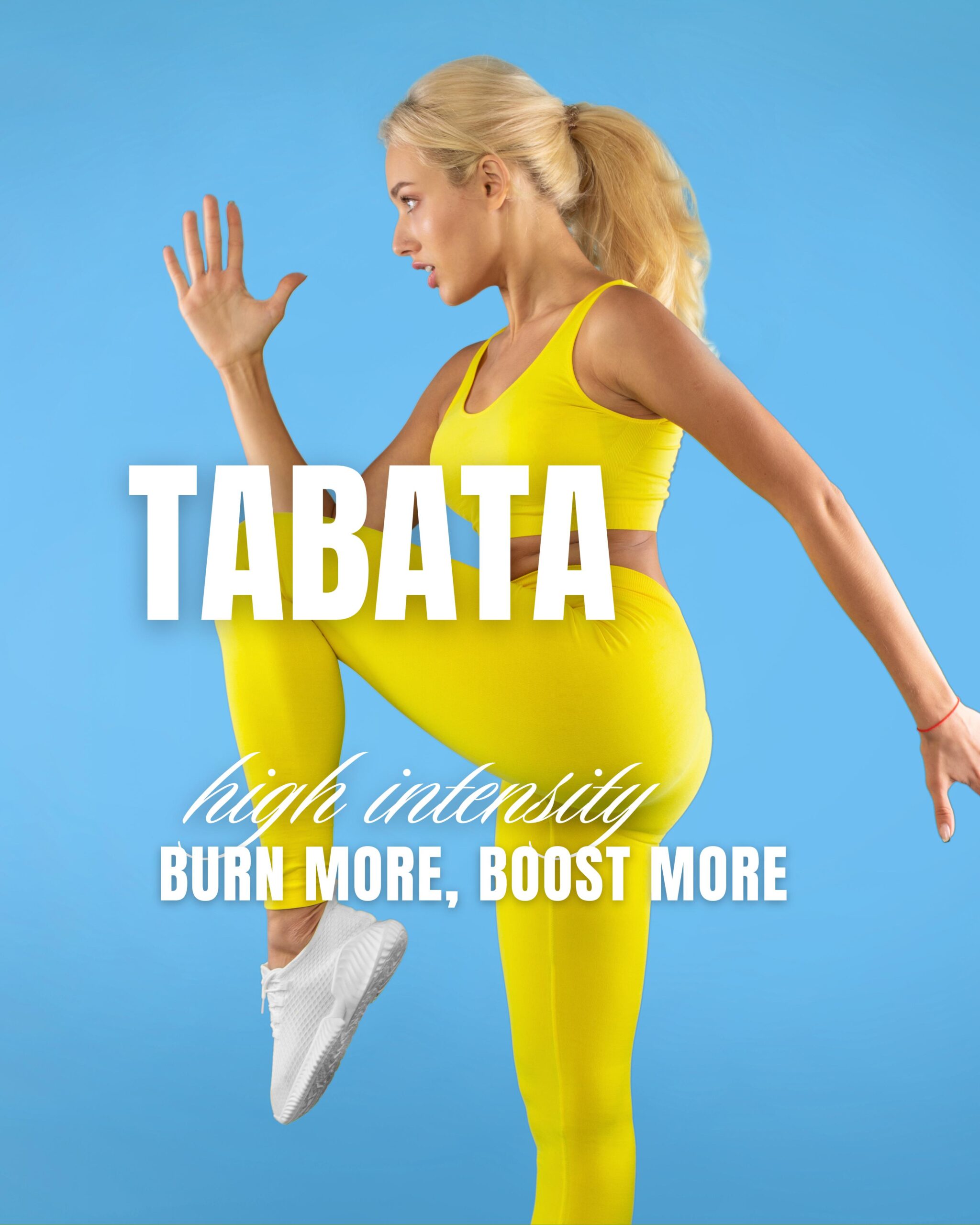 Tabata class: interval training